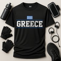 Greece Cooling Performance Crew T-Shirt