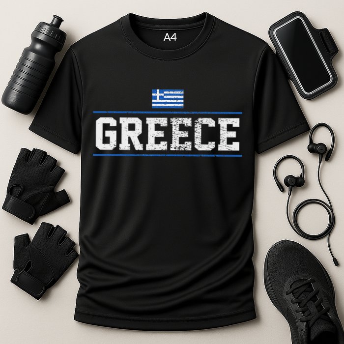 Greece Cooling Performance Crew T-Shirt