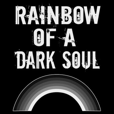 Gothic Grunge Rainbow Of A Dark Soul Goth Occult T-Shirt