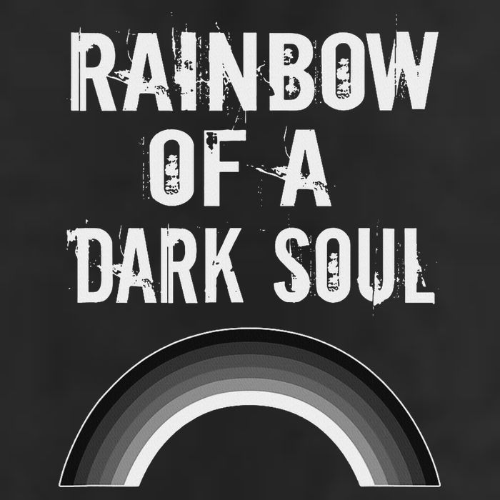 Gothic Grunge Rainbow Of A Dark Soul Goth Occult Adult Drive Performance Visor