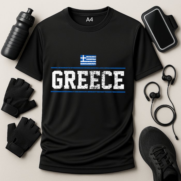 Greece Cooling Performance Crew T-Shirt