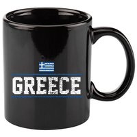 Greece 11oz C Handle Ceramic Mug