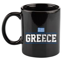 Greece 11oz C Handle Ceramic Mug