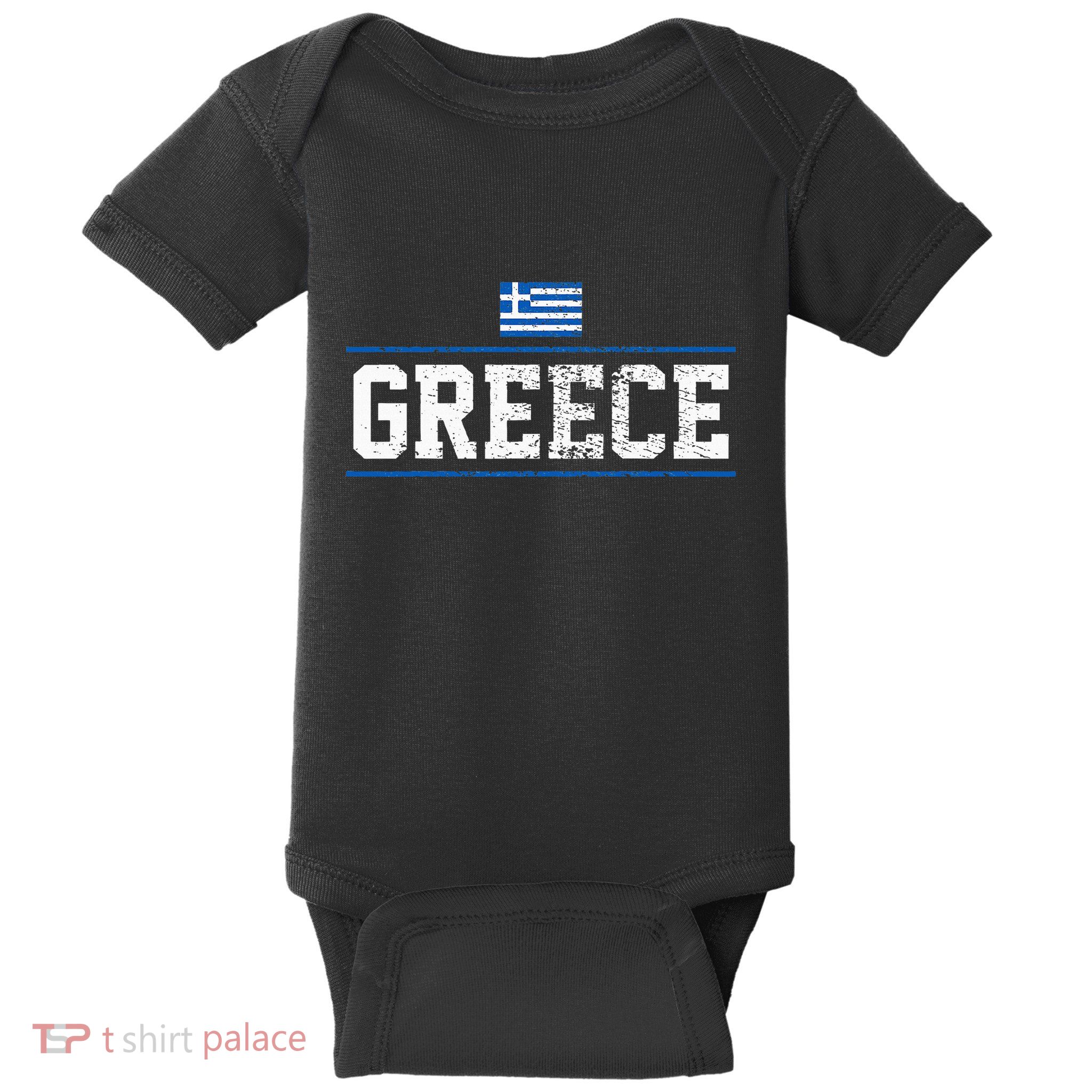 Greece Baby Bodysuit
