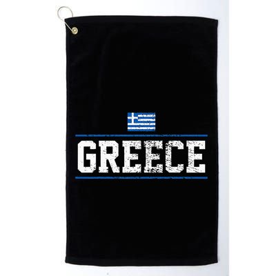 Greece Golf Towel