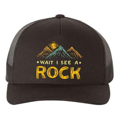 Geology Geologist Rockhound Rockhounding Retro Yupoong Adult 5-Panel Trucker Hat