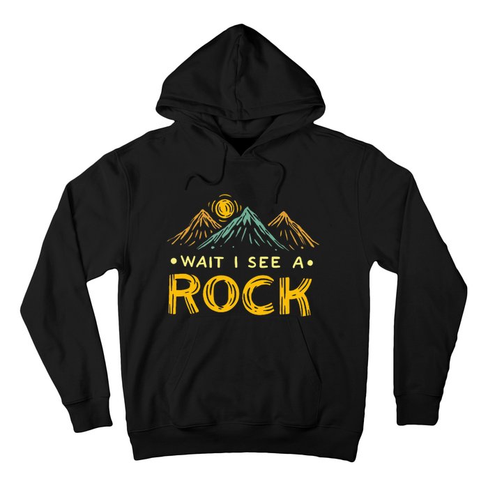 Geology Geologist Rockhound Rockhounding Retro Hoodie