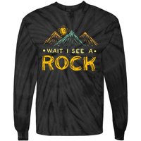 Geology Geologist Rockhound Rockhounding Retro Tie-Dye Long Sleeve Shirt