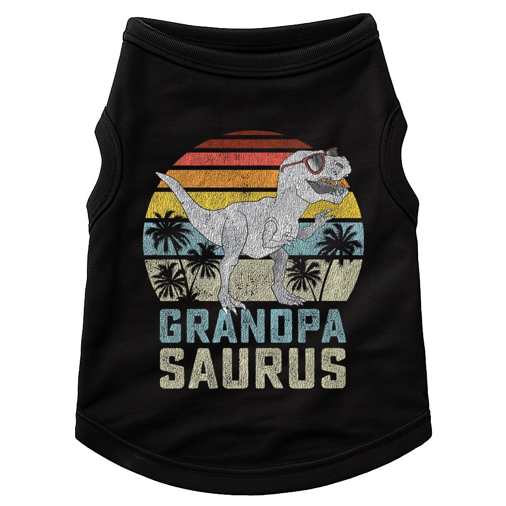 Grandpasaurus Doggie Tank