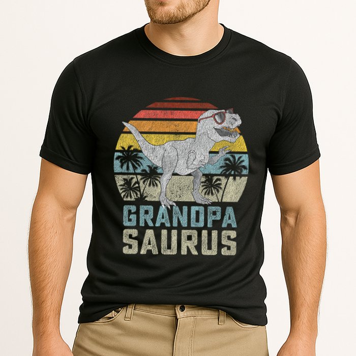 Grandpasaurus Cooling Performance Crew T-Shirt