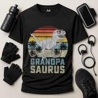 Grandpasaurus Cooling Performance Crew T-Shirt