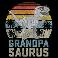 Grandpasaurus Cooling Performance Crew T-Shirt