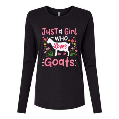 Goats Goat Rancher Farm Womens Cotton Relaxed Long Sleeve T-Shirt