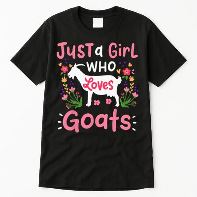 Goats Goat Rancher Farm Tall T-Shirt