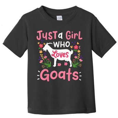 Goats Goat Rancher Farm Toddler T-Shirt