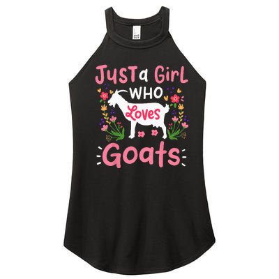 Goats Goat Rancher Farm Women’s Perfect Tri Rocker Tank