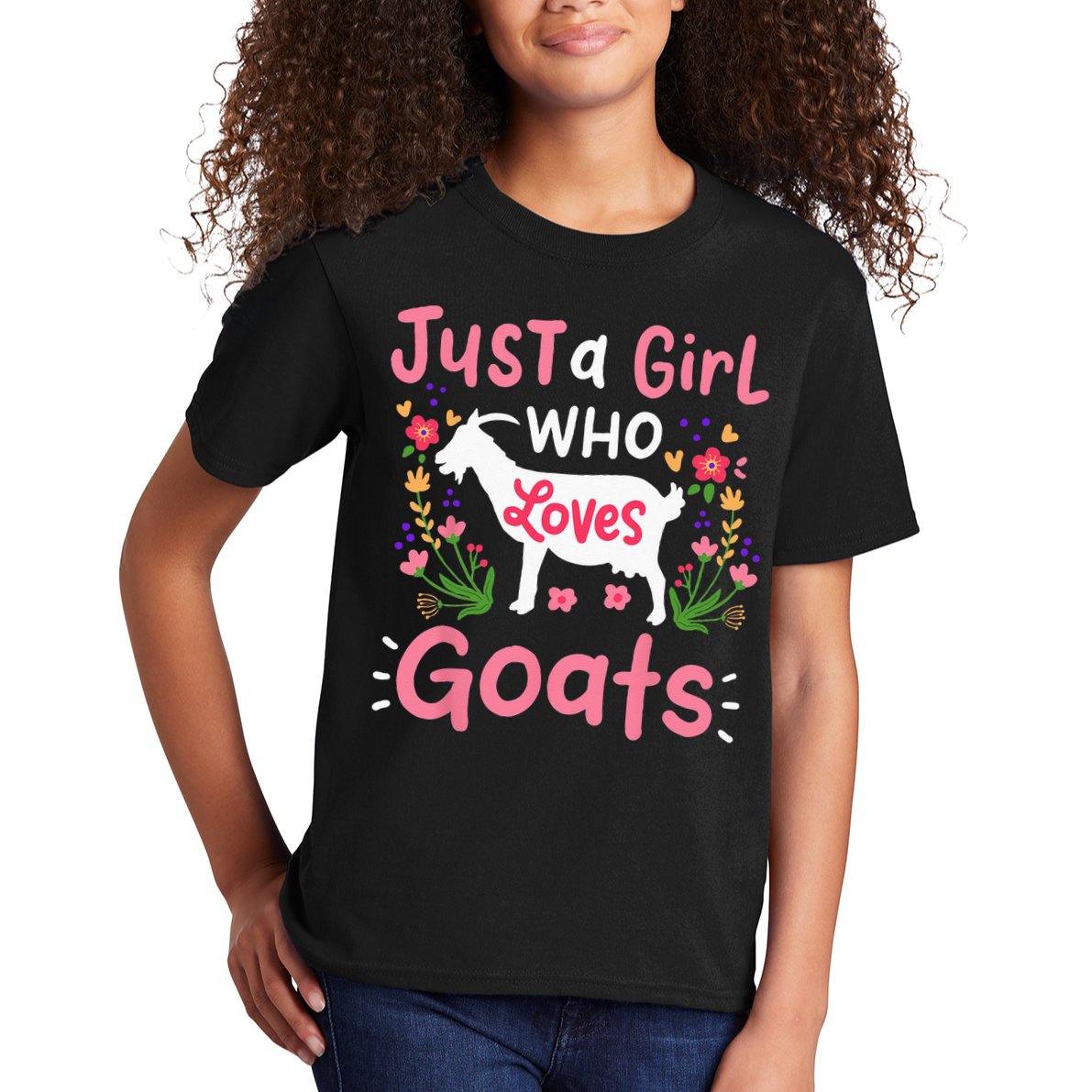 Goats Goat Rancher Farm Kids T-Shirt