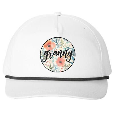 Granny Snapback Five-Panel Rope Hat