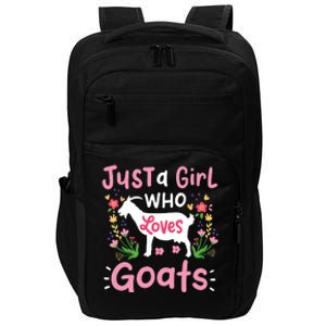 Goats Goat Rancher Farm Impact Tech Backpack