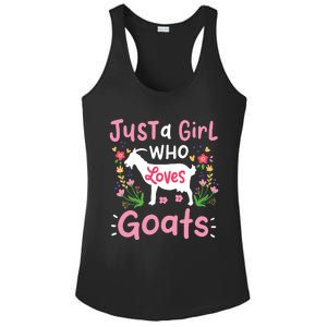 Goats Goat Rancher Farm Ladies PosiCharge Competitor Racerback Tank