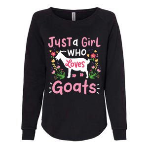 Goats Goat Rancher Farm Womens California Wash Sweatshirt