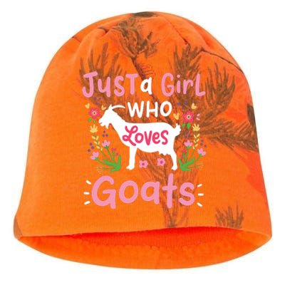 Goats Goat Rancher Farm Kati - Camo Knit Beanie