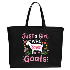 Goats Goat Rancher Farm Cotton Canvas Jumbo Tote