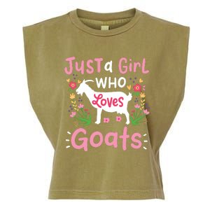 Goats Goat Rancher Farm Garment-Dyed Women's Muscle Tee