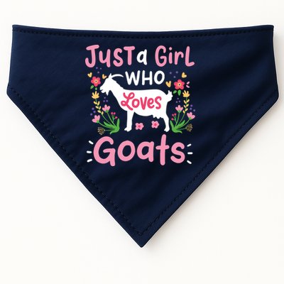 Goats Goat Rancher Farm USA-Made Doggie Bandana