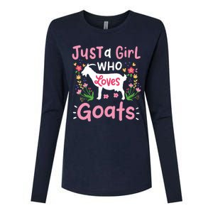 Goats Goat Rancher Farm Womens Cotton Relaxed Long Sleeve T-Shirt