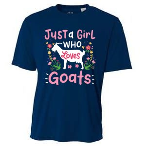 Goats Goat Rancher Farm Cooling Performance Crew T-Shirt