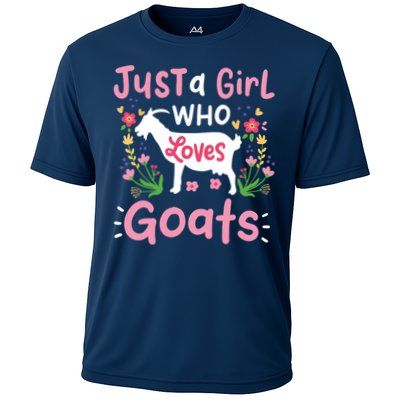 Goats Goat Rancher Farm Performance Shirt