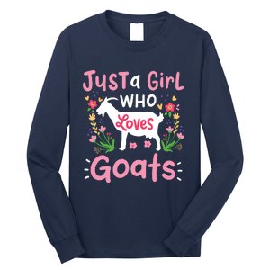 Goats Goat Rancher Farm Long Sleeve Shirt