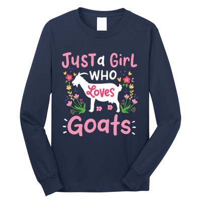 Goats Goat Rancher Farm Long Sleeve Shirt