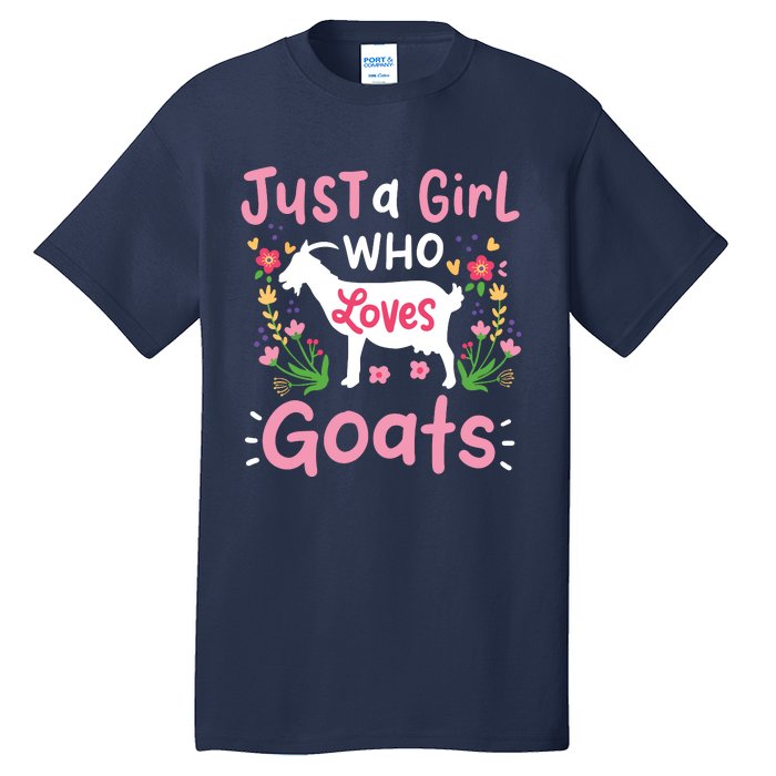 Goats Goat Rancher Farm Tall T-Shirt