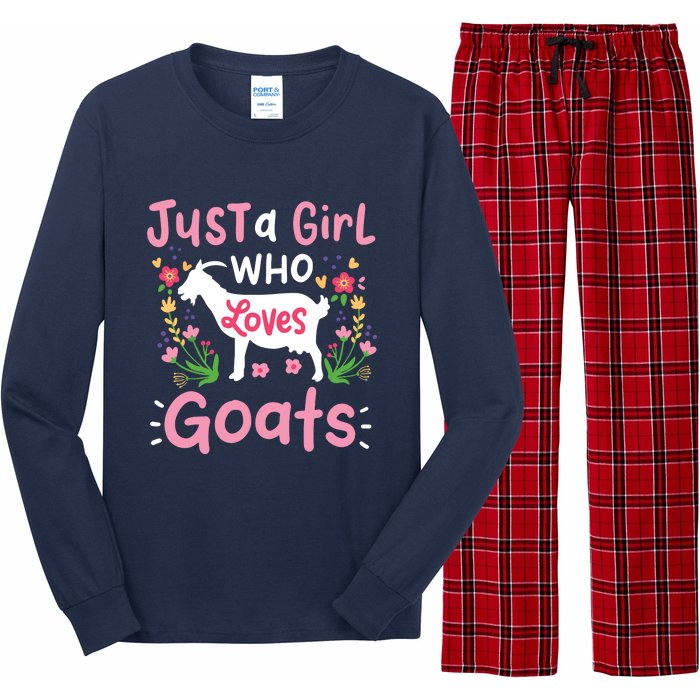 Goats Goat Rancher Farm Long Sleeve Pajama Set