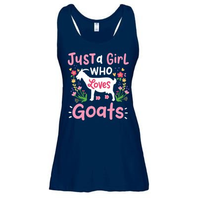 Goats Goat Rancher Farm Ladies Essential Flowy Tank