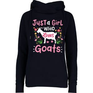 Goats Goat Rancher Farm Womens Funnel Neck Pullover Hood