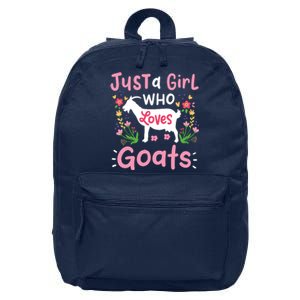 Goats Goat Rancher Farm 16 in Basic Backpack