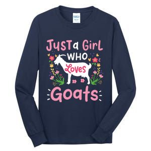 Goats Goat Rancher Farm Tall Long Sleeve T-Shirt