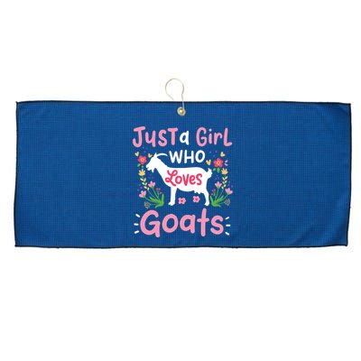 Goats Goat Rancher Farm Large Microfiber Waffle Golf Towel