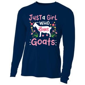 Goats Goat Rancher Farm Cooling Performance Long Sleeve Crew