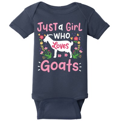 Goats Goat Rancher Farm Baby Bodysuit