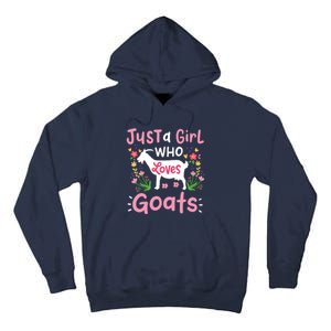 Goats Goat Rancher Farm Tall Hoodie