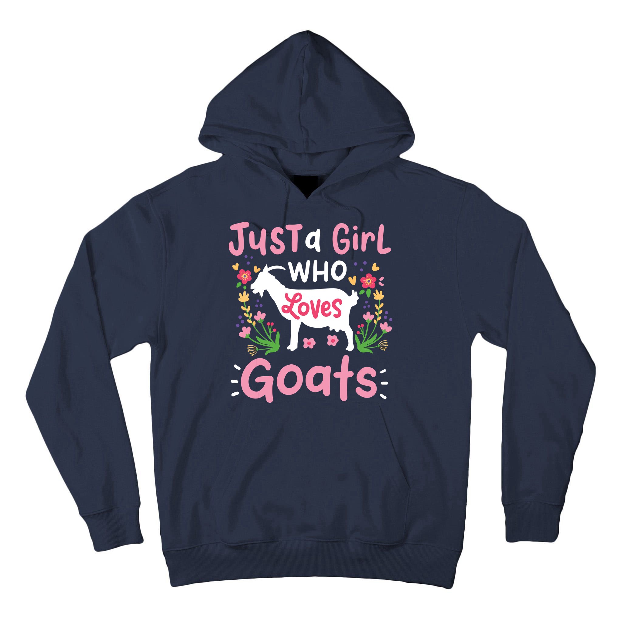 Goats Goat Rancher Farm Tall Hoodie