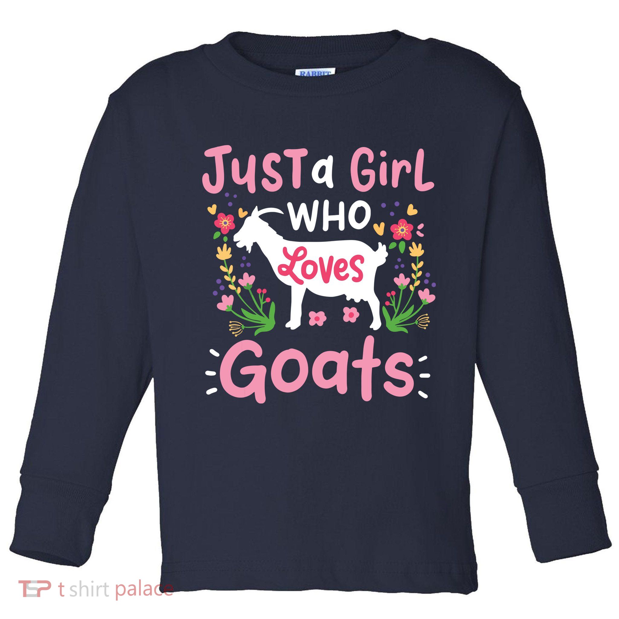 Goats Goat Rancher Farm Toddler Long Sleeve Shirt