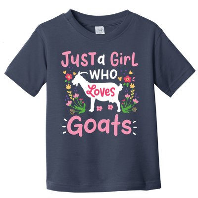 Goats Goat Rancher Farm Toddler T-Shirt