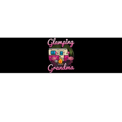 Glamping Grandma RV Flamingos Gift Camper Camping Gift Bumper Sticker