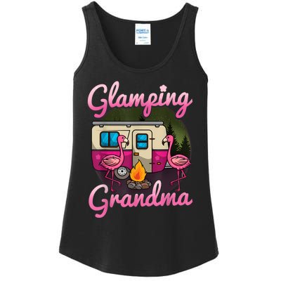 Glamping Grandma RV Flamingos Gift Camper Camping Gift Ladies Essential Tank