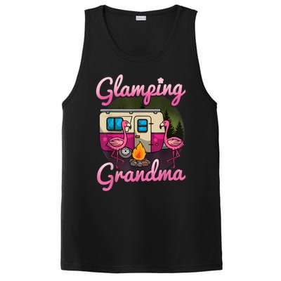 Glamping Grandma RV Flamingos Gift Camper Camping Gift PosiCharge Competitor Tank